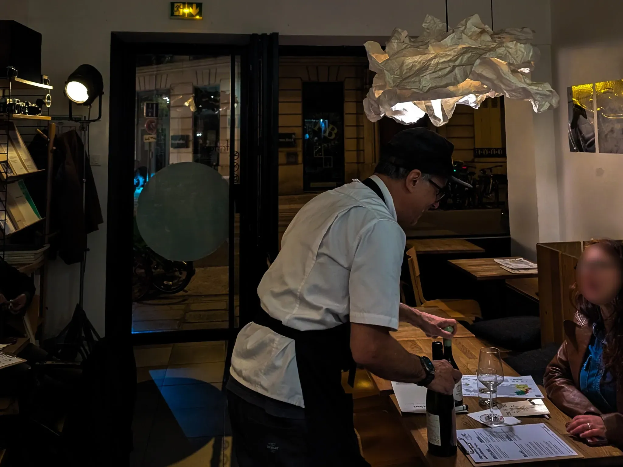 Chris at pop-up