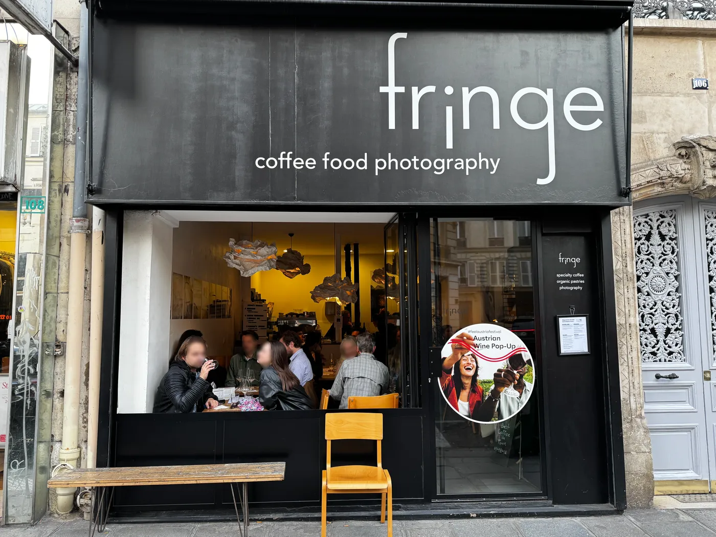 Facade of Fringe Cafe